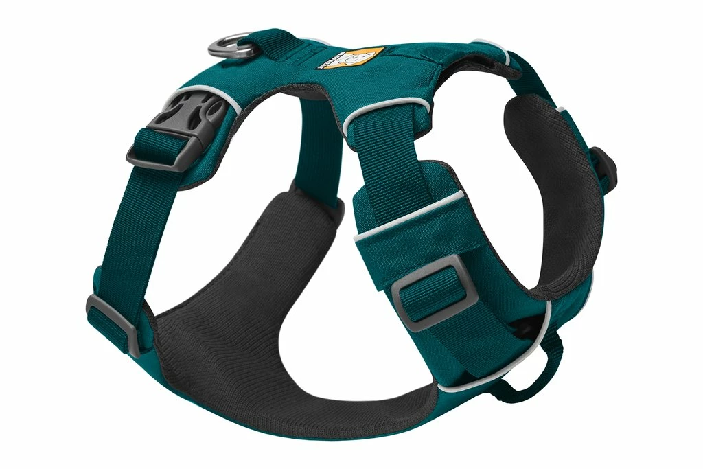 Ruffwear Front Range Dog Harness, Tumalo Teal 1 Ruffwear Front Range Dog Harness, Tumalo Teal