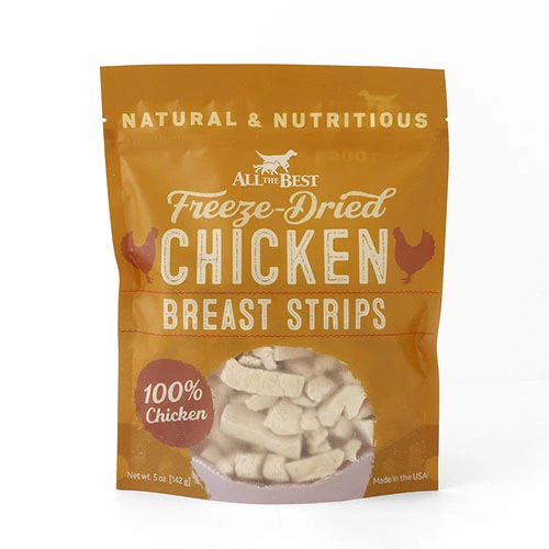 All The Best Freeze Dried Chicken Strips, 5-oz 1 All The Best Freeze Dried Chicken Strips, 5-oz