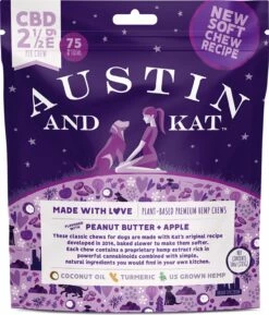 Austin And Kat Premium PB & Apple Chews, 10-mg, 30-count (Size: 10-mg, 30-count)