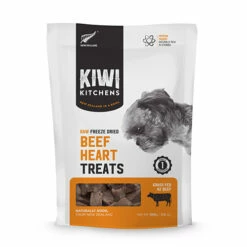 Kiwi Kitchens Beef Heart Freeze-Dried Dog Treats, 3.6-oz (Size: 3.6-oz)