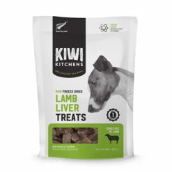 Kiwi Kitchens Lamb Liver Freeze-Dried Dog Treat, 4oz