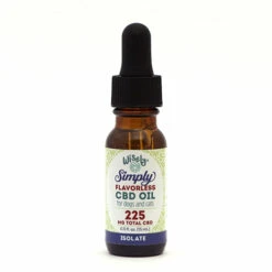 Wisely Simply Flavorless Isolate CBD Oil