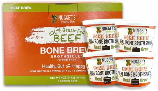 Nugget's Healthy Eats Beef Bone Broth For Dogs & Cats 8 Nugget's Healthy Eats Beef Bone Broth For Dogs & Cats -Pet Products Shop brothiclebeef 7YfYvrX 2