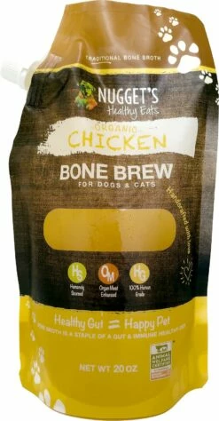 Nuggets Healthy Eats Dog & Cat Bone Brew Chicken