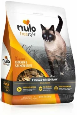 Nulo Freestyle Chicken & Salmon Freeze-Dried Raw Cat Food