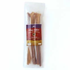 All The Best Odor Free Bully Sticks Dog Treat, 12-in, 8-oz Bag