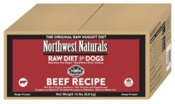 Northwest Naturals Raw Diet Grain-Free Beef Nuggets Raw Frozen Dog Food