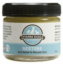 Farm Dog Naturals Restore Wound Care And Itch Relief Salve Topical Remedy For Dogs