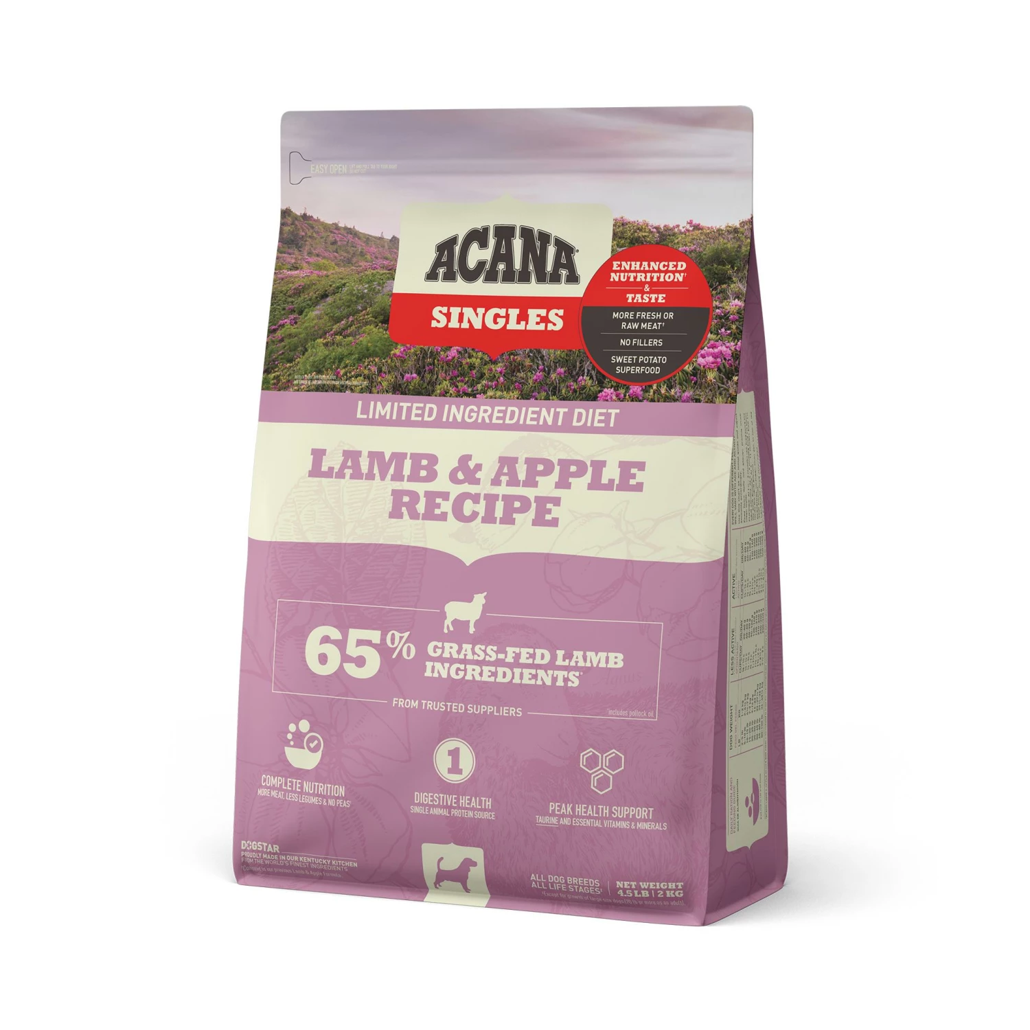 ACANA Singles Limited Ingredient Lamb & Apple Grain-Free Dry Dog Food 2 ACANA Singles Limited Ingredient Lamb & Apple Grain-Free Dry Dog Food - Image 2