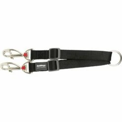 Red Dingo Classic Coupler Dog Lead, Black