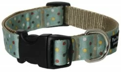Paw Paws City Slicker Dots Dog Collar