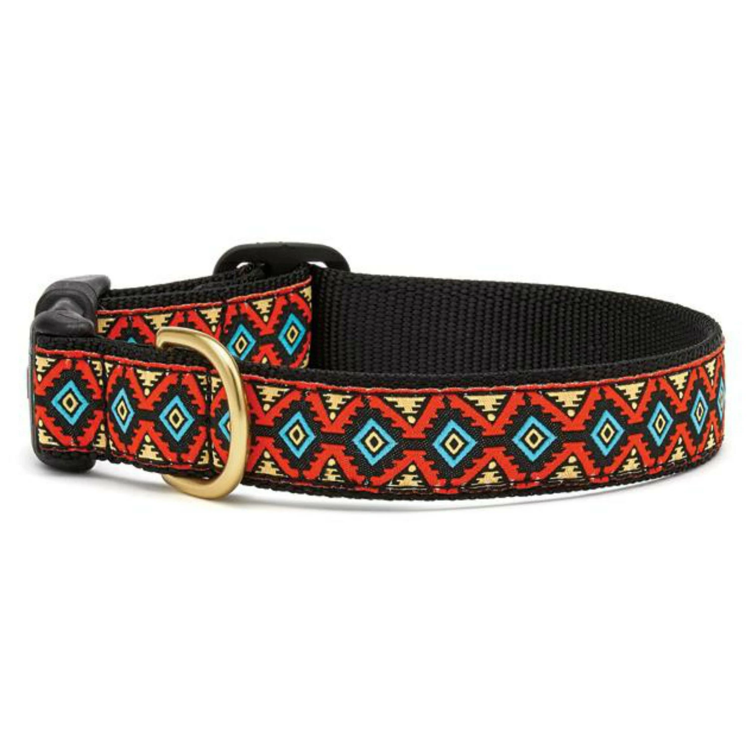 Up Country Dog Collar, Santa Fe 1 Up Country Dog Collar, Santa Fe