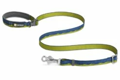 Ruffwear Crag Dog Leash, Green Hills, 3.5-6-ft (Size: 3.5-6-ft)