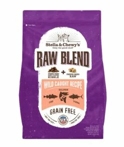Stella & Chewy's Raw Blend Wild Caught Salmon Dry Cat Food