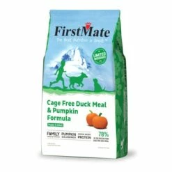 FIrstmate Limited Ingredient Cage-Free Duck Meal & Pumpkin Formula Dry Dog Food