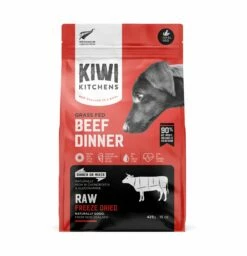 Kiwi Kitchens Grass-Fed Beef Dinner Freeze-Dried Dog Food