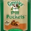 Greenies Pill Pockets Canine Capsules Cheese Flavor Dog Treats