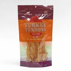 All The Best Turkey Tendons Bag, 3-oz