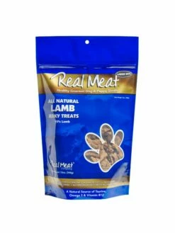 The Real Meat Company All Natural Lamb Jerky Dog Treats