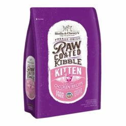 Stella & Chewy's Raw Coated Kibble Cage-Free Chicken Kitten Dry Cat Food