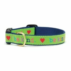Up Country Dog Collar, Be Kind