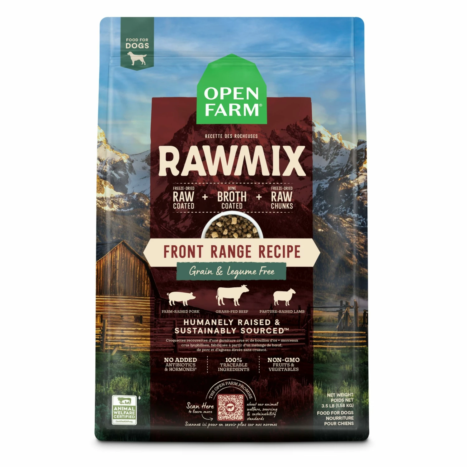 Open Farm RawMix Front Range Grain-Free Dry Dog Food 1 Open Farm RawMix Front Range Grain-Free Dry Dog Food