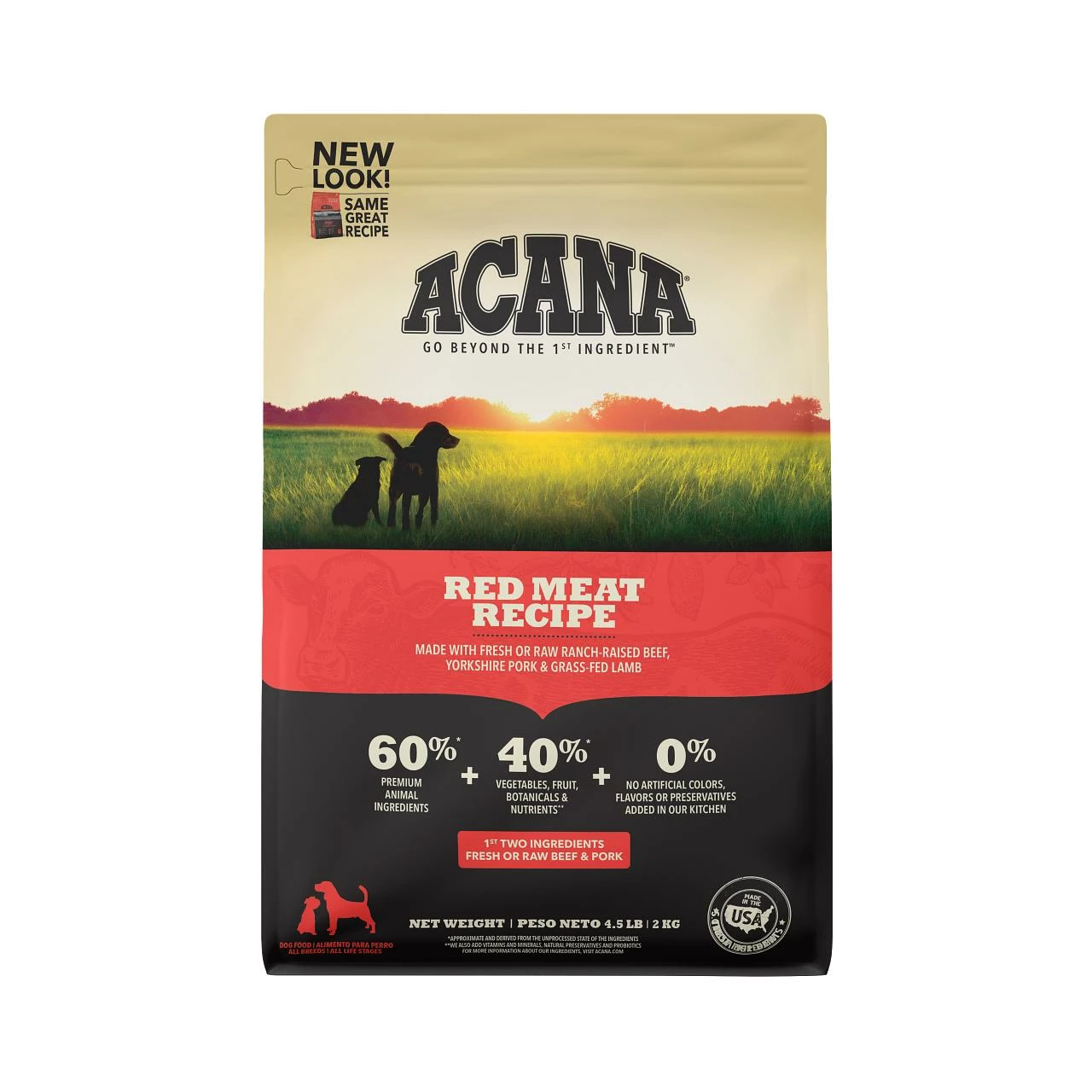 ACANA Red Meat Grain-Free Dry Dog Food 1 ACANA Red Meat Grain-Free Dry Dog Food
