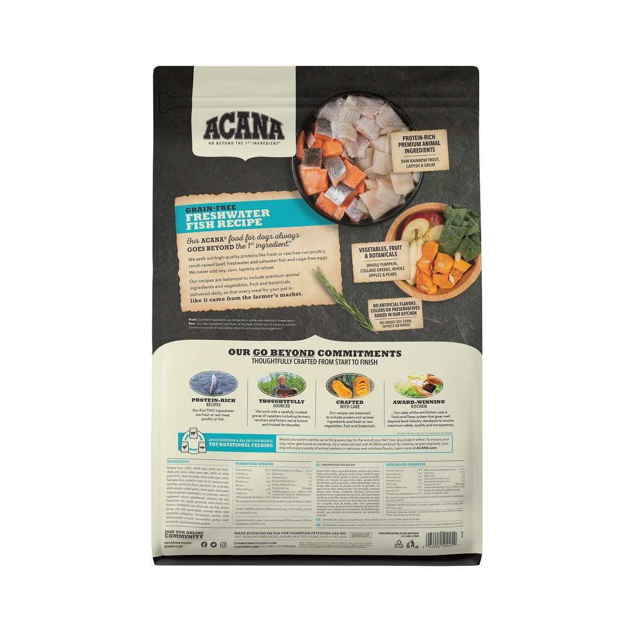 ACANA Freshwater Fish Grain-Free Dry Dog Food 2 ACANA Freshwater Fish Grain-Free Dry Dog Food - Image 2