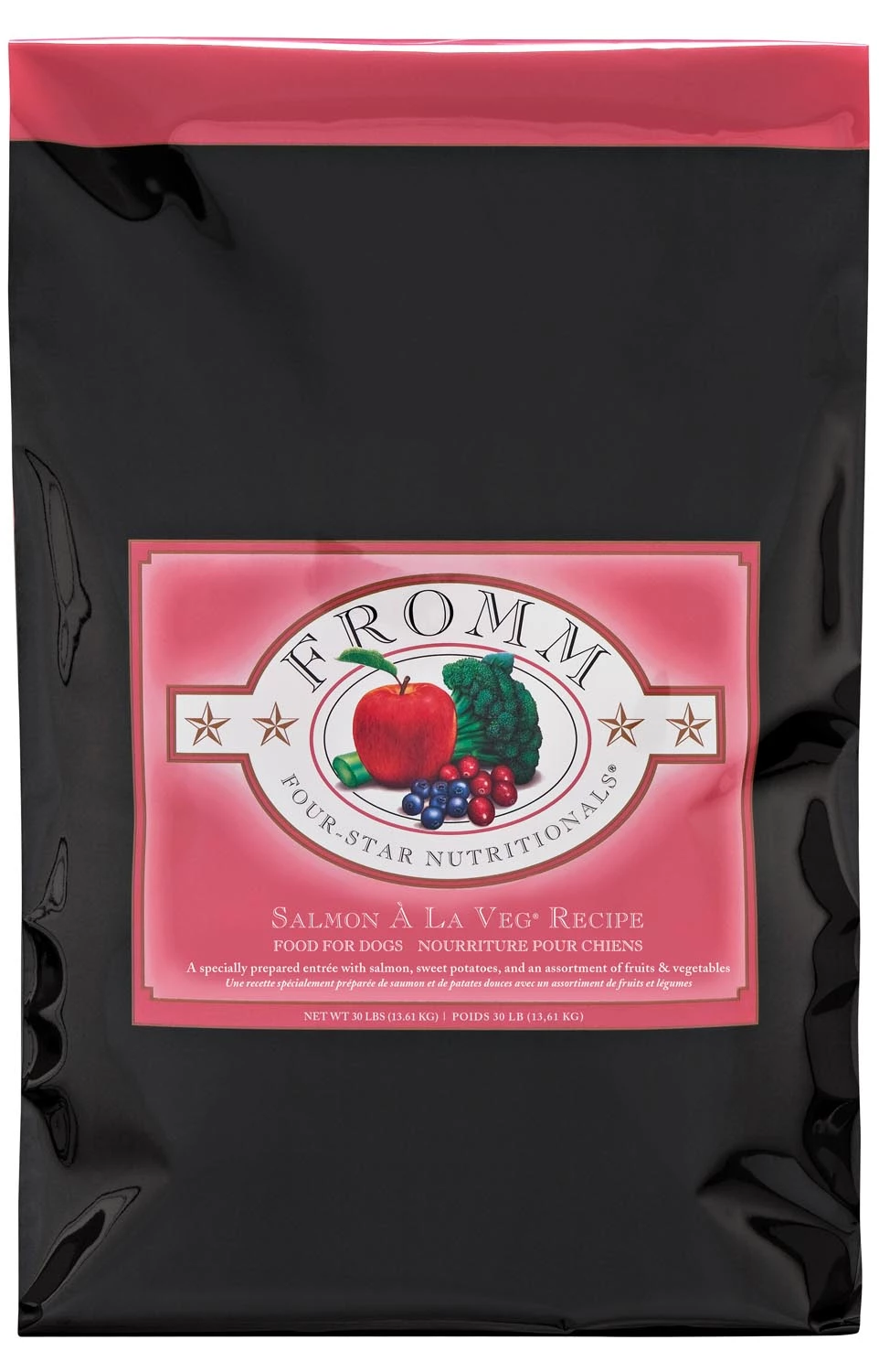 Fromm Four-Star Nutritionals Salmon A La Veg Dry Dog Food 1 Fromm Four-Star Nutritionals Salmon A La Veg Dry Dog Food
