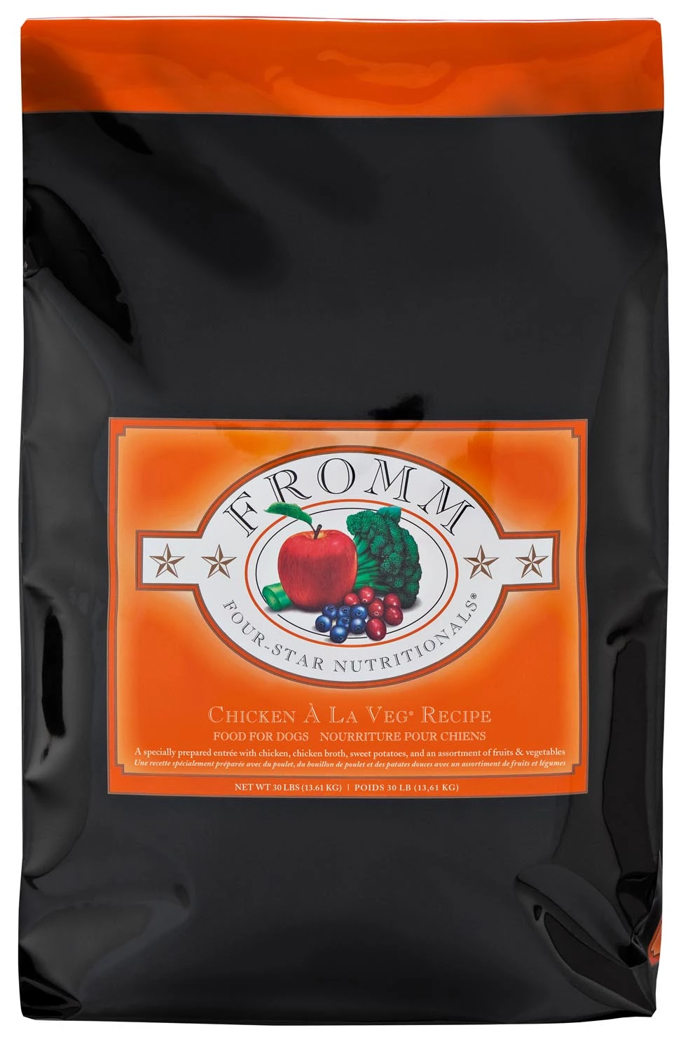 Fromm Four-Star Nutritionals Chicken A La Veg Dry Dog Food 1 Fromm Four-Star Nutritionals Chicken A La Veg Dry Dog Food