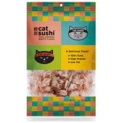 Presidio Cat Sushi Bonito Flakes Classic Cut Cat Treats, 4-oz (Size: 4z)