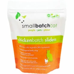 Small Batch Cat Chicken Batch Sliders Frozen Cat Food
