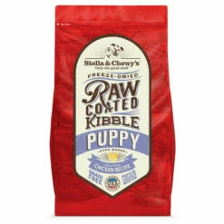 Stella & Chewy's Raw Coated Kibble Puppy Chicken Recipe Grain-Free Dry Dog Food