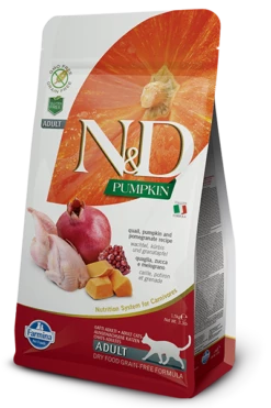 Farmina N&D Pumpkin Quail & Pomegranate Dry Cat Food