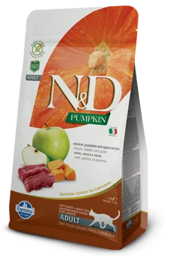 Farmina N&D Pumpkin Venison & Apple Dry Cat Food