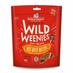 Stella & Chewy's Wild Weenies Grass-Fed Beef Recipe Freeze-Dried Dog Treats
