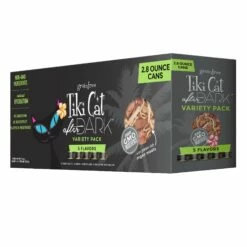 New Products 10 Tiki Cat After Dark Variety Pack Canned Cat Food, 2.8-oz, 12-pack (Size: 2.8-oz, 12-pack)