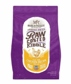 Stella & Chewy's Raw Coated Kibble Cage-Free Chicken Recipe Grain-Free Dry Cat Food