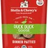 Stella & Chewy's Duck Duck Goose Dinner Patties Grain-Free Freeze-Dried Dog Food