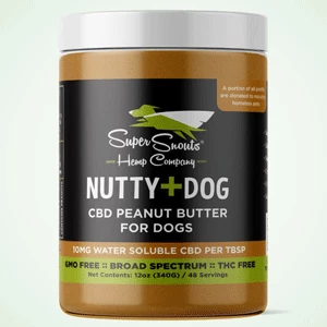 Super Snouts Nutty Dog Peanut Butter Flavored Alternative Supplement For Dogs, 12-oz (Size: 12-oz) 1 Super Snouts Nutty Dog Peanut Butter Flavored Alternative Supplement For Dogs, 12-oz (Size: 12-oz)
