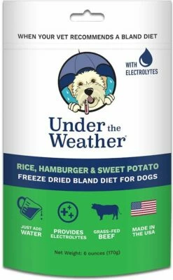 Under The Weather Rice, Hamburger & Sweet Potato Flavor Freeze-Dried Dog Food