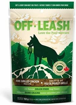 Off-Leash Mini Trainers Fire Grilled Chicken Dog Treats