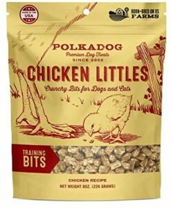 Polkadog Chicken Little Training Bits Dog Treats