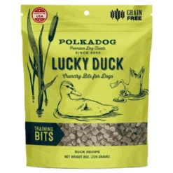Polkadog Lucky Duck Training Bits Grain Free Dog Treat