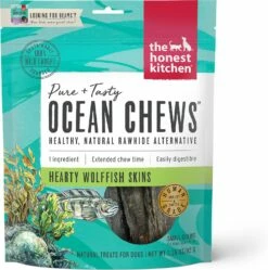The Honest Kitchen Beams Ocean Chews Wolfish Skins Dehydrated Dog Treats