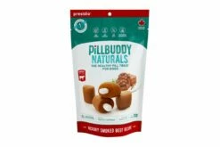 Presidio Pill Buddy Naturals Hickory Smoked Beef Pill Dog Treats, 5.29-oz (Size: 5.29-oz)